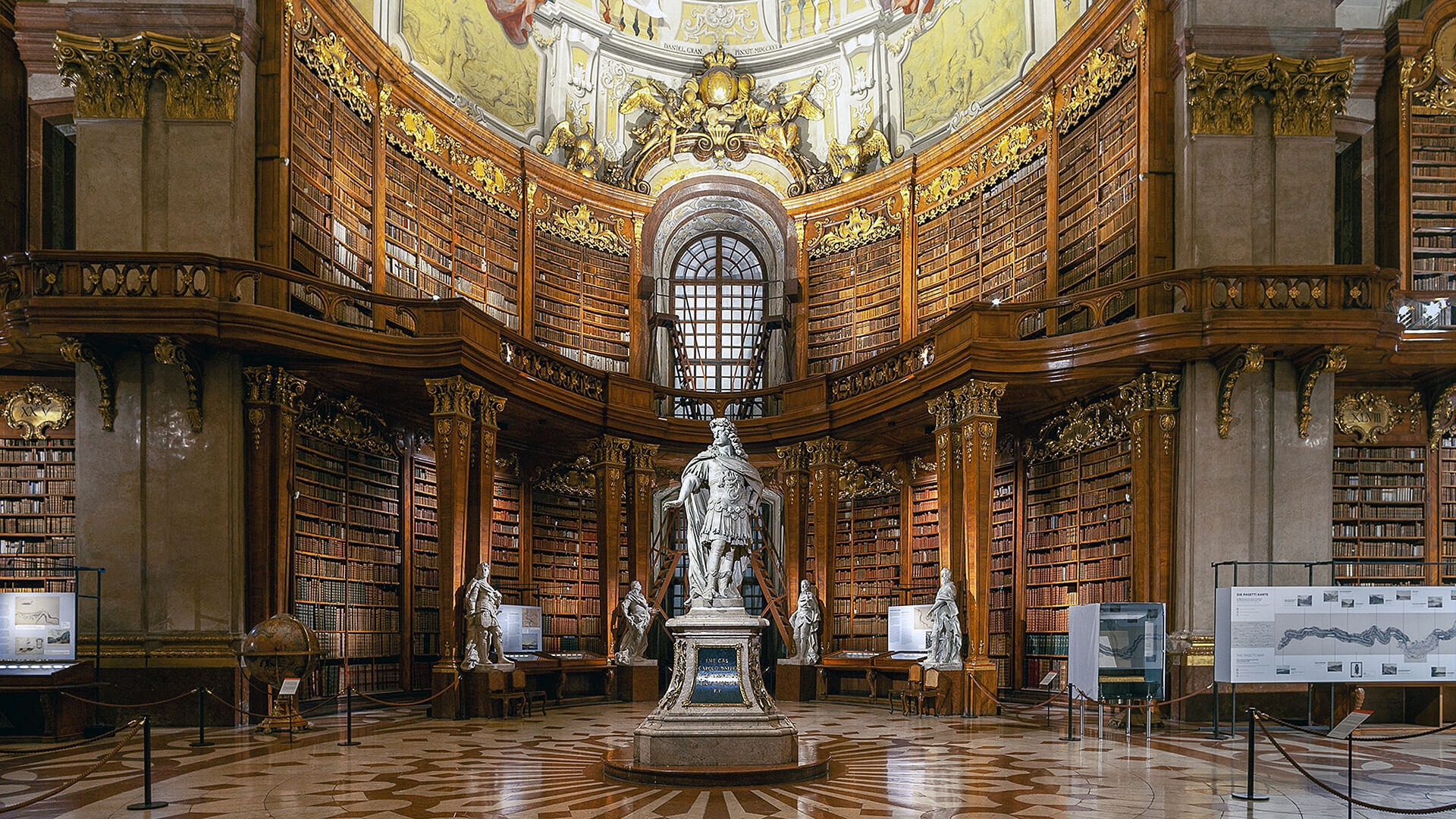 Bibliothèque nationale d’Autriche – Salle impériale