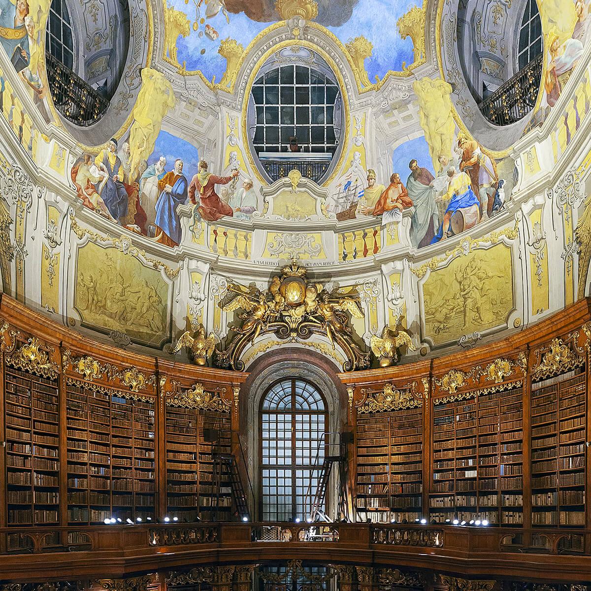 Biblioteca Nazionale Austriaca 1200X1200