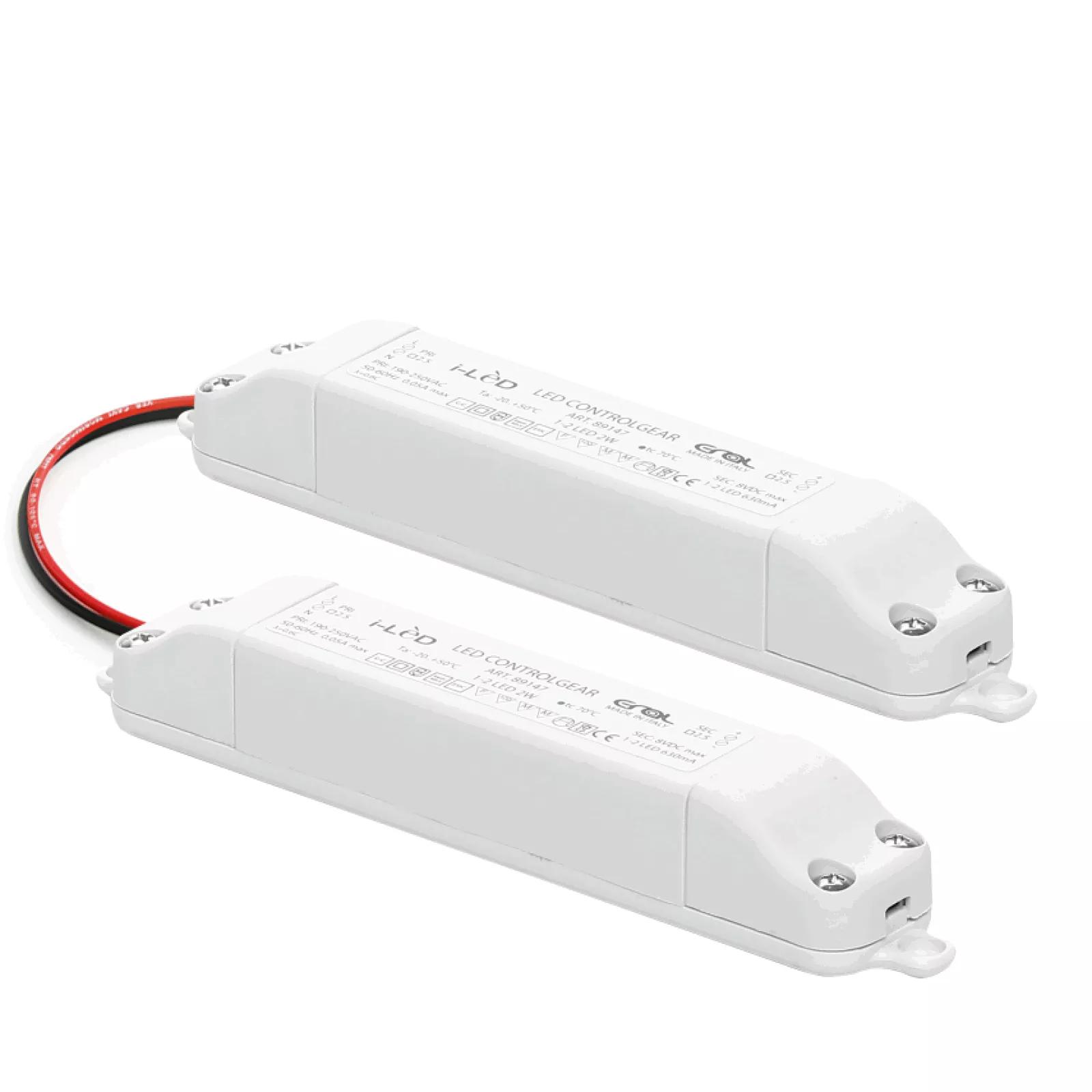 Slim - 0/1-10V Driver - 500mA 12V 6W |  1-10V  Controller