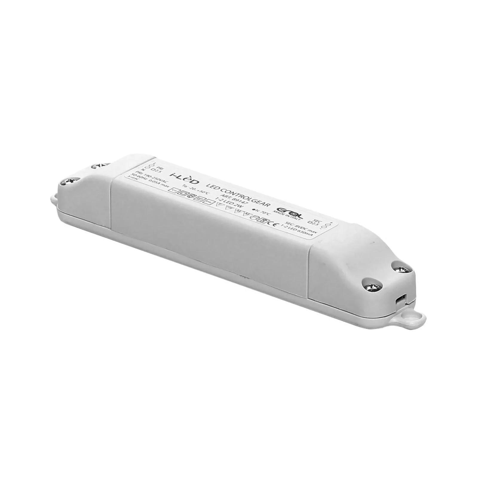 Slim - On/Off Driver - 630mA 20V 6-12W  |   On/Off Driver 198~264V AC