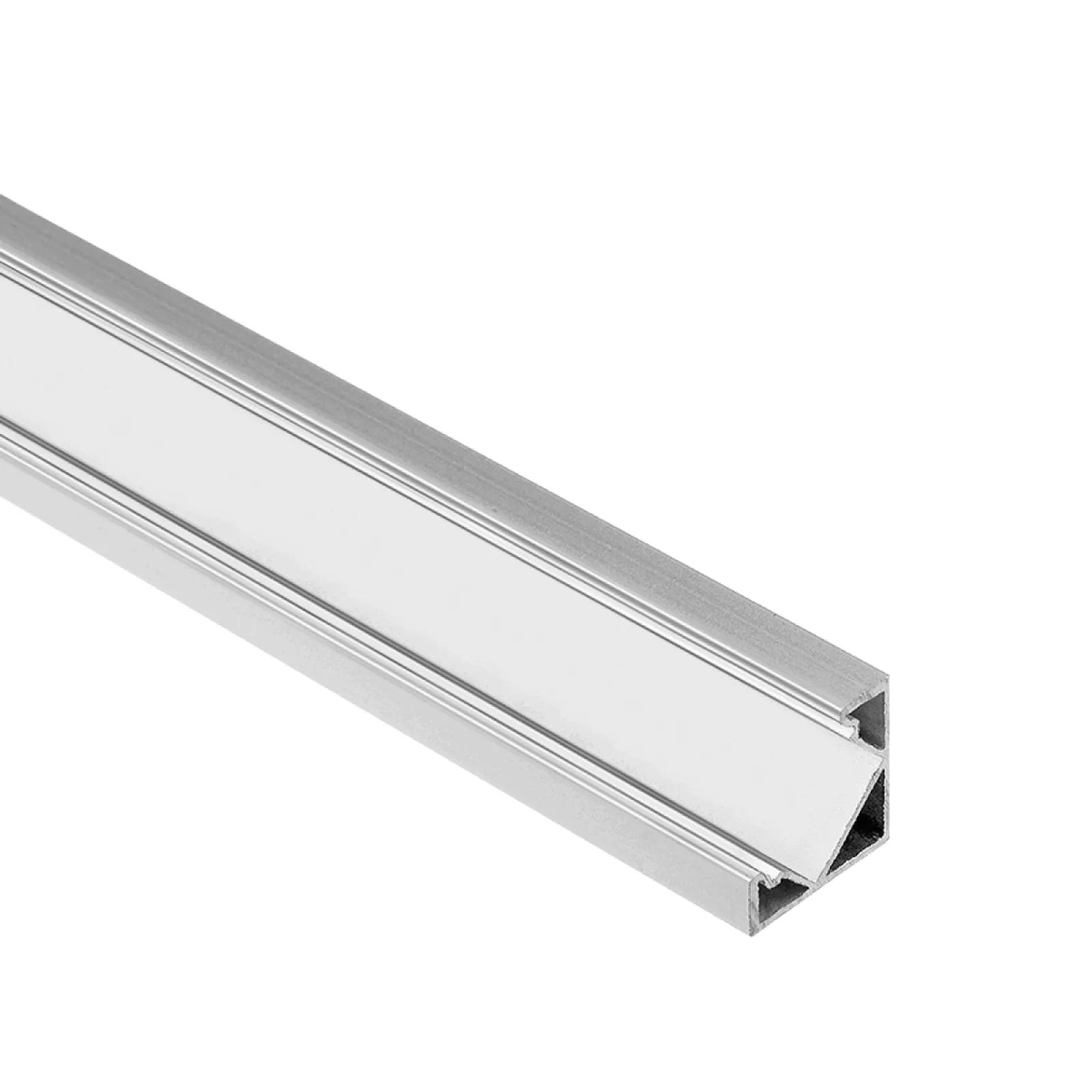 Corner profile | Anodised aluminium - 2000x18.1x18.1mm