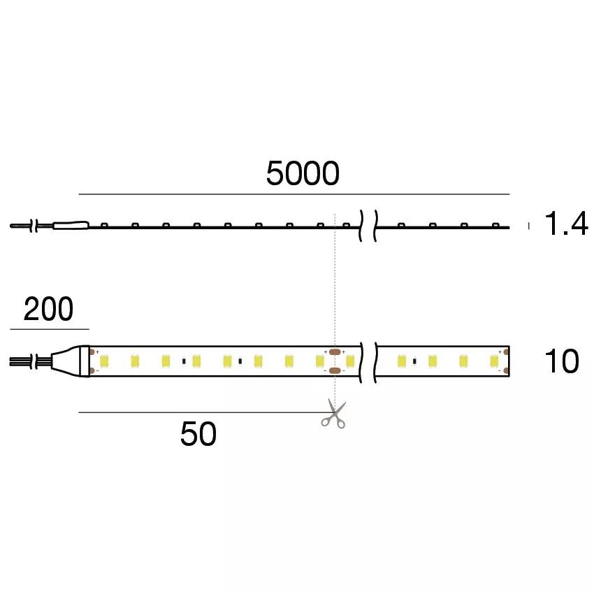 Ribbon HD 160 LEDs/m